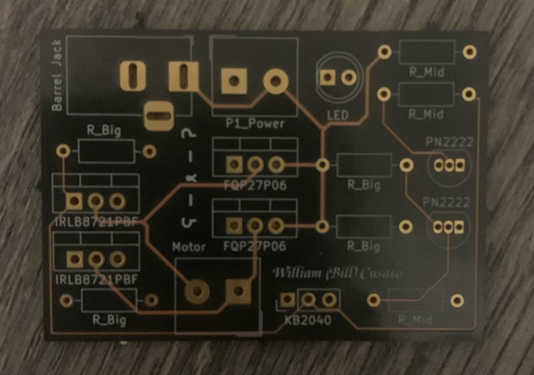 H-Bridge PCB Without Components