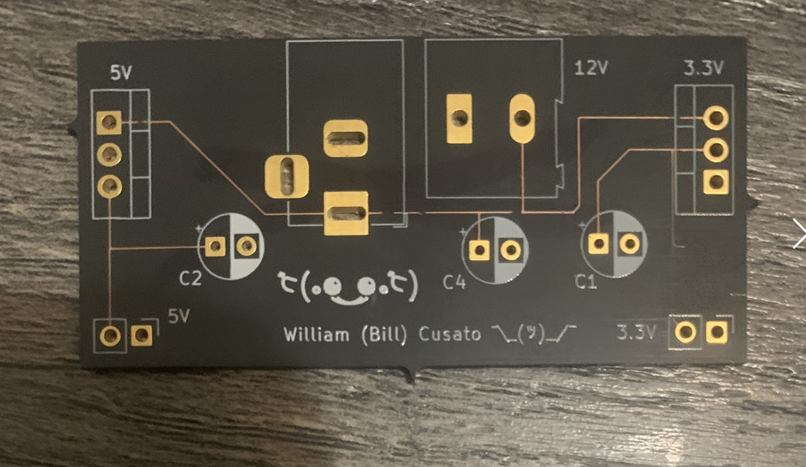 Voltage Regulator PCB